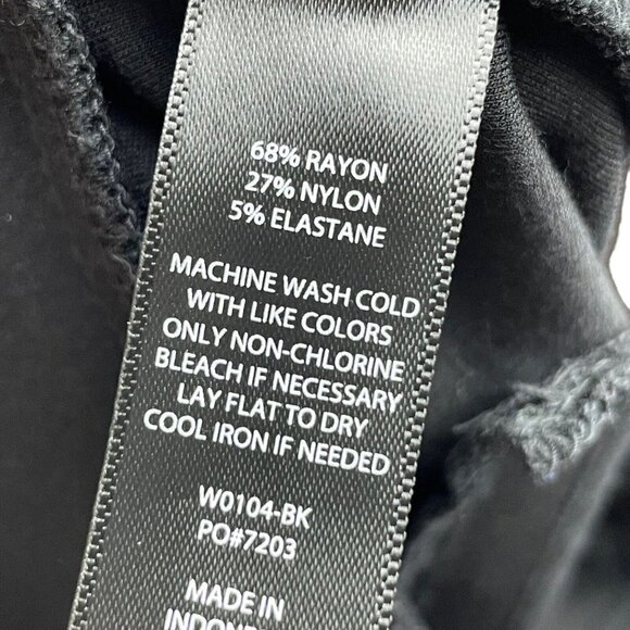 Betabrand Classic Black Boot Cut Pull On Pants Size Petite L W0104-BK - Picture 5 of 5